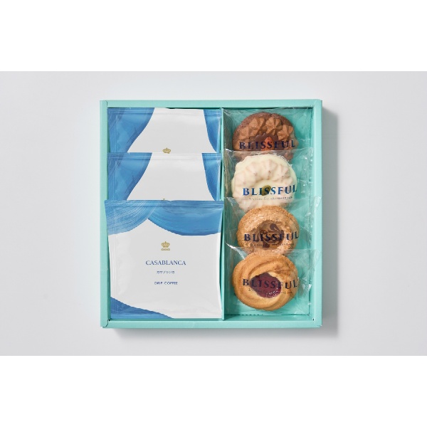 ４種の焼き菓子＆ロイヤル　コペンハーゲン　ドリップコーヒーセット　7個　☆